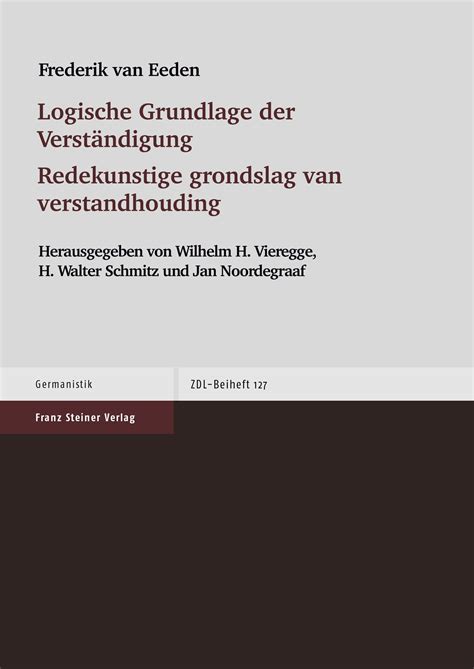 grondslag vsan verstandhouding Kindle Editon