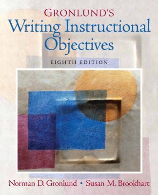 gronlunds writing instructional objectives 8th edition Kindle Editon