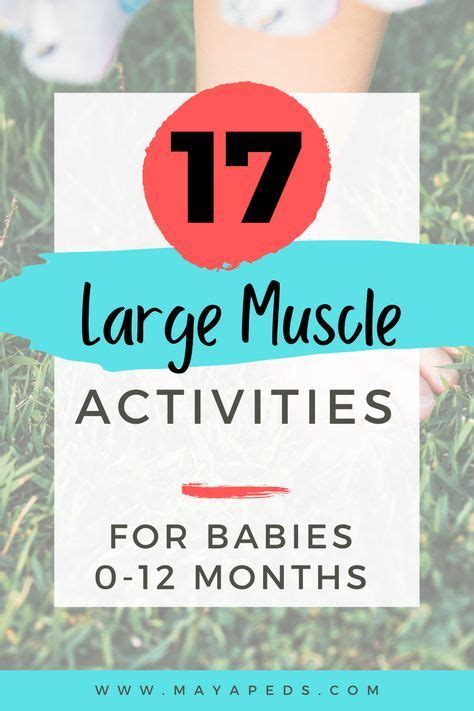 gross motor activities for infants 0 12 months