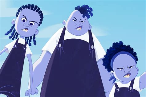 gross sisters from proud family