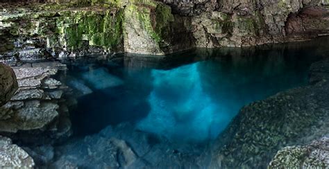 grotto underwater tunnel