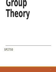 group theory sp2750 final exam answers Kindle Editon
