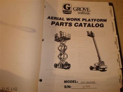 grove manlift online manuals sm2632e PDF