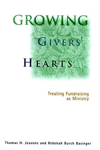 growing givers hearts treating fundraising as a ministry Kindle Editon