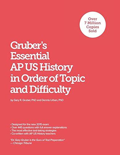 grubers essential ap us history in order of topic and difficulty Epub