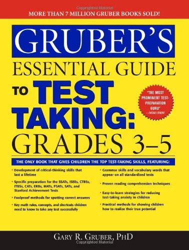 grubers essential guide to test taking grades 3 5 Reader