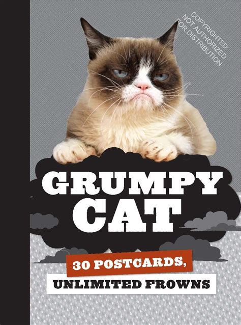 grumpy cat postcard book 30 postcards unlimited frowns Epub