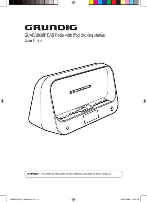 grundig appliance user guide PDF