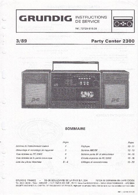 grundig cl 2300 manual pdf Reader