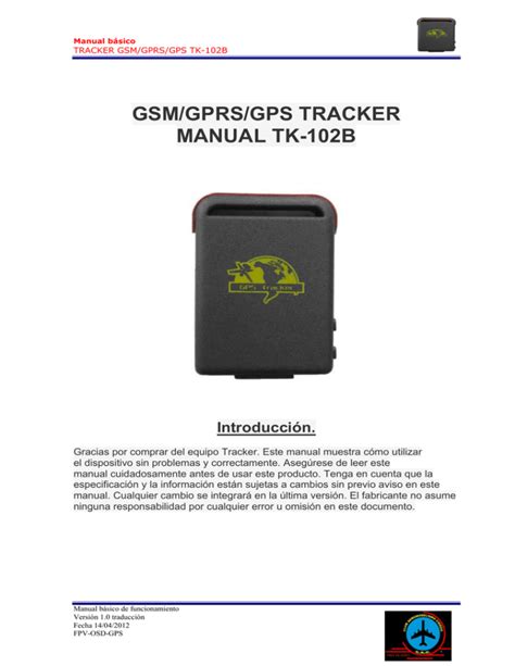 gsmgprsgps tracker manual tk102b Kindle Editon