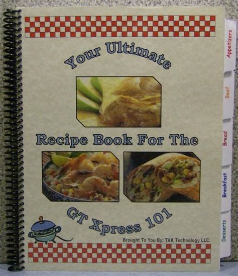 gt xpress 101 recipe book Doc