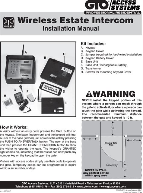 gto pro keypad manual Reader