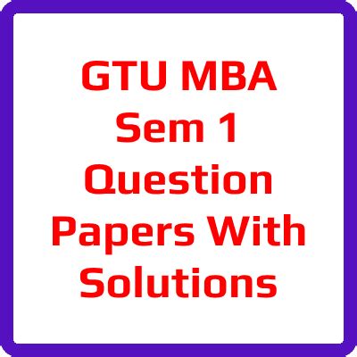 gtu be sem 1 question papers Epub