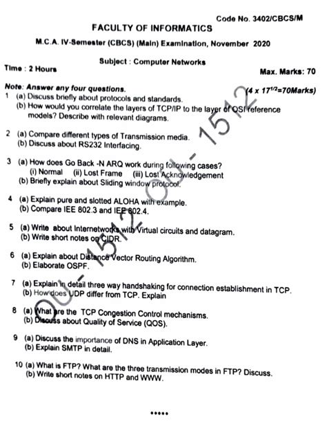 gtu exam papers 3rd sem mca Kindle Editon