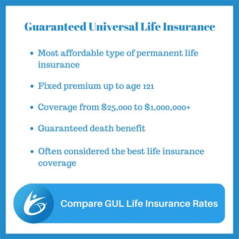 guaranteed universal life insurance