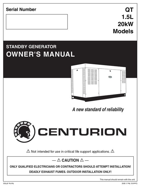 guardian 20 kw manual pdf Epub