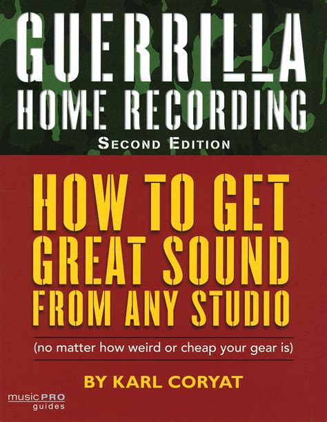 guerrilla home recording second edition Reader