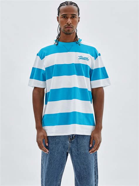 guess striped shirt