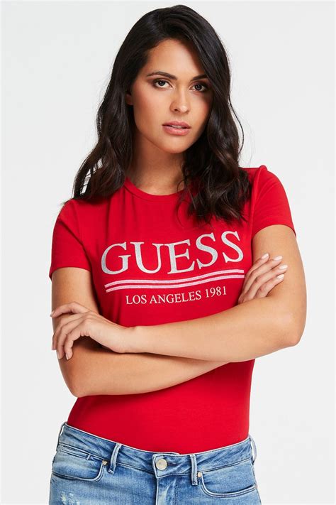 guess t shirts for women