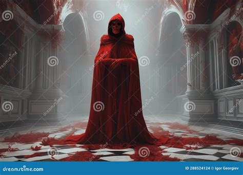 guest scared in the masque of the red death