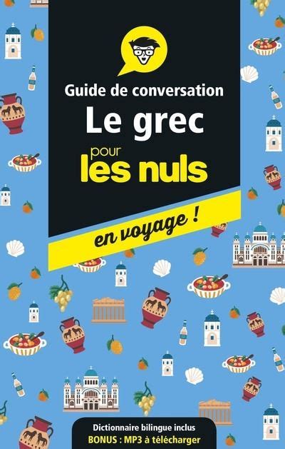 guide de conversation grec 2ed online Doc