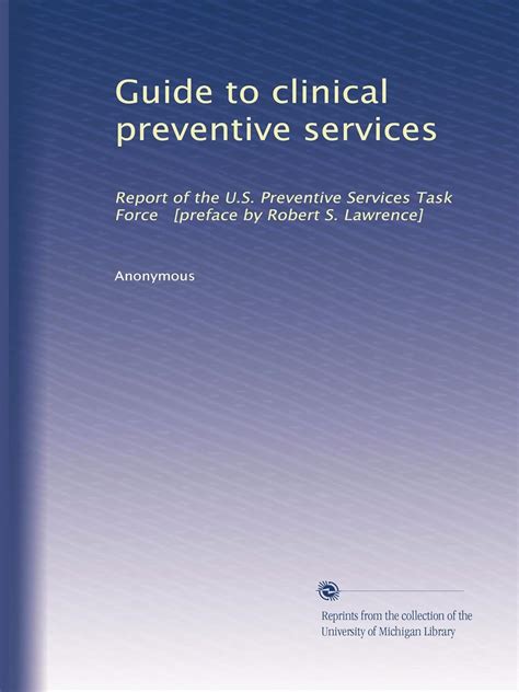 guide to clinical preventive services 2011 PDF