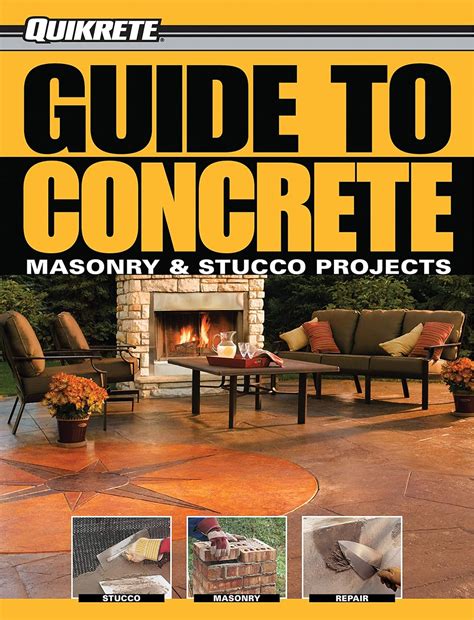 guide to concrete masonry and stucco projects quikrete Kindle Editon