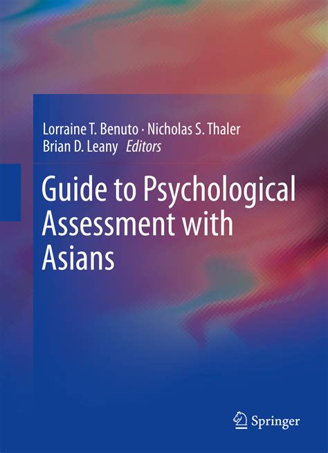 guide to psychological assessment with asians Ebook Reader