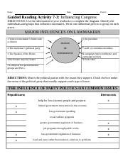 guided activity 7 3 government answer key Kindle Editon