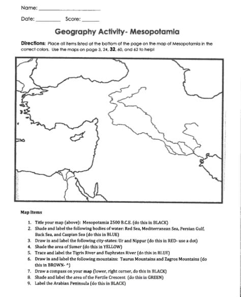 guided activity on 1 mesopotamia answers PDF