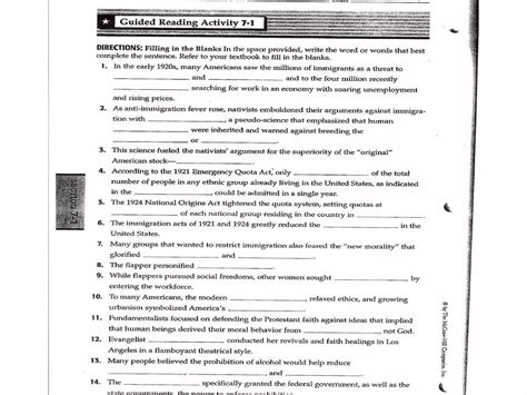 guided reading 7 1 Reader