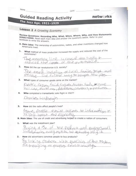 guided reading activity 20 2 Doc