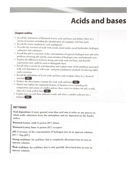 guided reading and study workbook chapter 20 acids and bases Reader