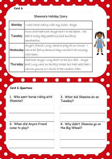 guided reading worksheets ks1 Kindle Editon