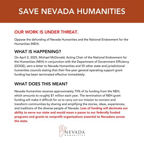 guidelines for federally funded projects nevada humanities PDF