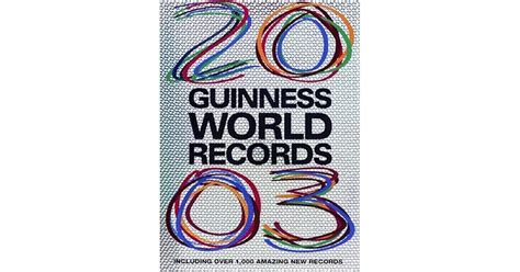 guinness world records 2003 Reader