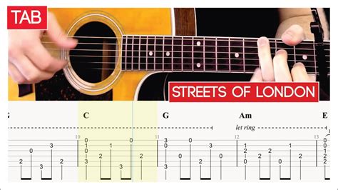 guitar chords the streets of london glen campbell Epub