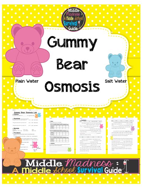 gummy bear experiment osmosis Ebook PDF