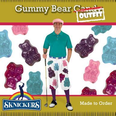 gummy bear golf shirt