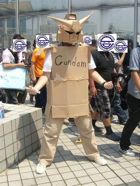 gundam box cosplay