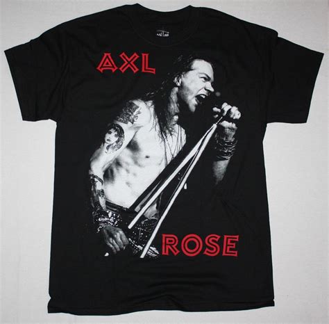 guns n roses axl rose t shirt