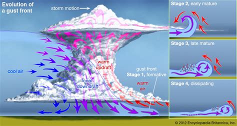 gusty winds