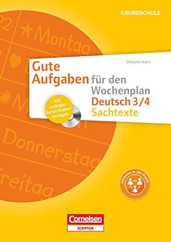 gute aufgaben f r wochenplan kopiervorlagen Reader