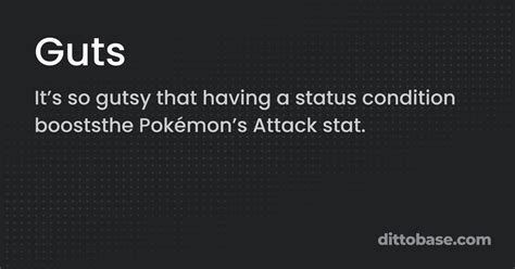 guts ability pokemon