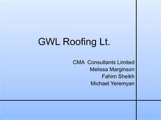 gwl roofing cma Ebook Reader