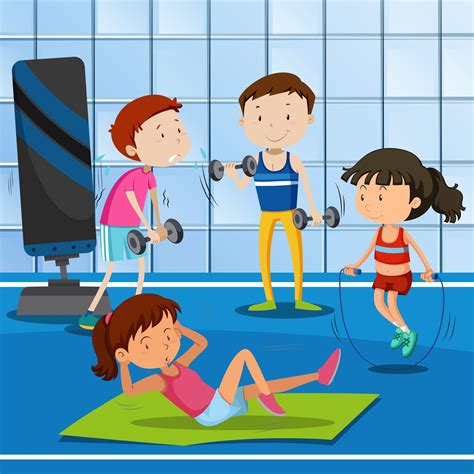 gym clip art