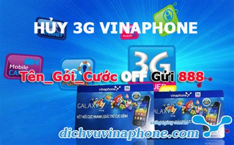 hủy đăng ký 3g vina 888