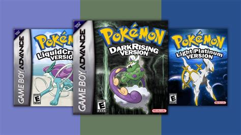 hacked pokemon games gba roms