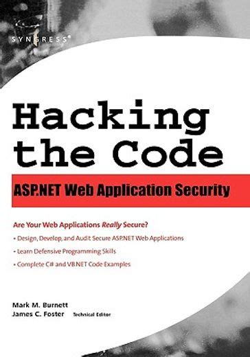 hacking the code asp net web application security Doc
