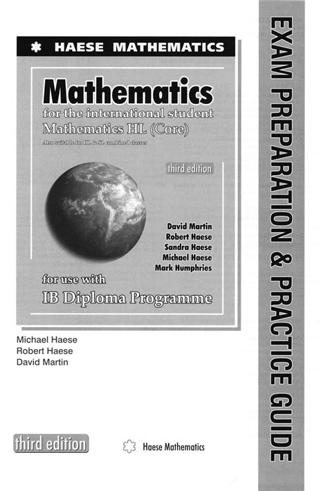 haese mathematics exam preparation practice guide Epub
